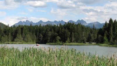 Lacul Wildsee, Seefeld in Tirol, Austria